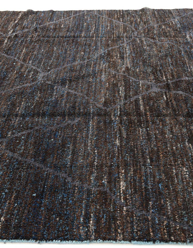 Detail image of  8' 11 x 12' 6  Hand Knotted Moroccan Wool Rug