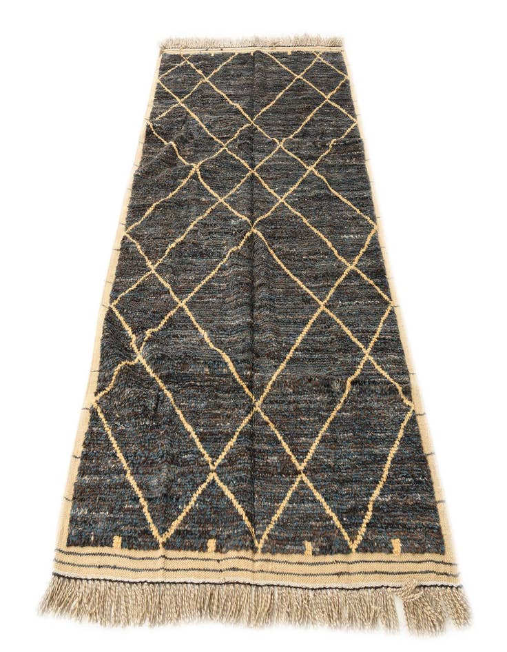 Detail image of  5' x 8' 3  Hand Knotted Moroccan Wool Rug