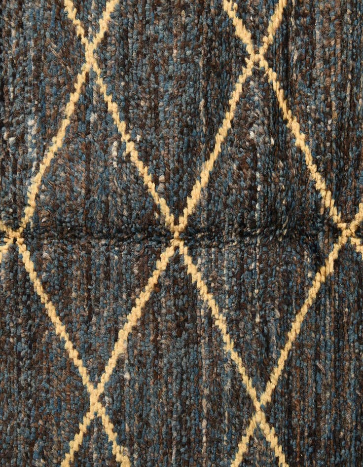 Detail image of  5' x 8' 3  Hand Knotted Moroccan Wool Rug