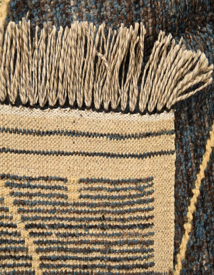Detail image of  5' x 8' 3  Hand Knotted Moroccan Wool Rug
