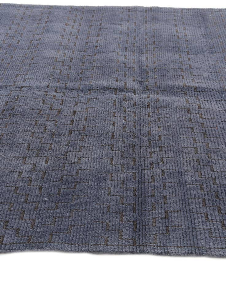 Detail image of  5' 5 x 7' 9  Hand Knotted Moroccan Wool Rug