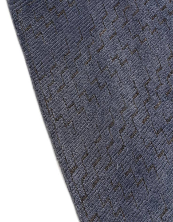 Detail image of  5' 5 x 7' 9  Hand Knotted Moroccan Wool Rug