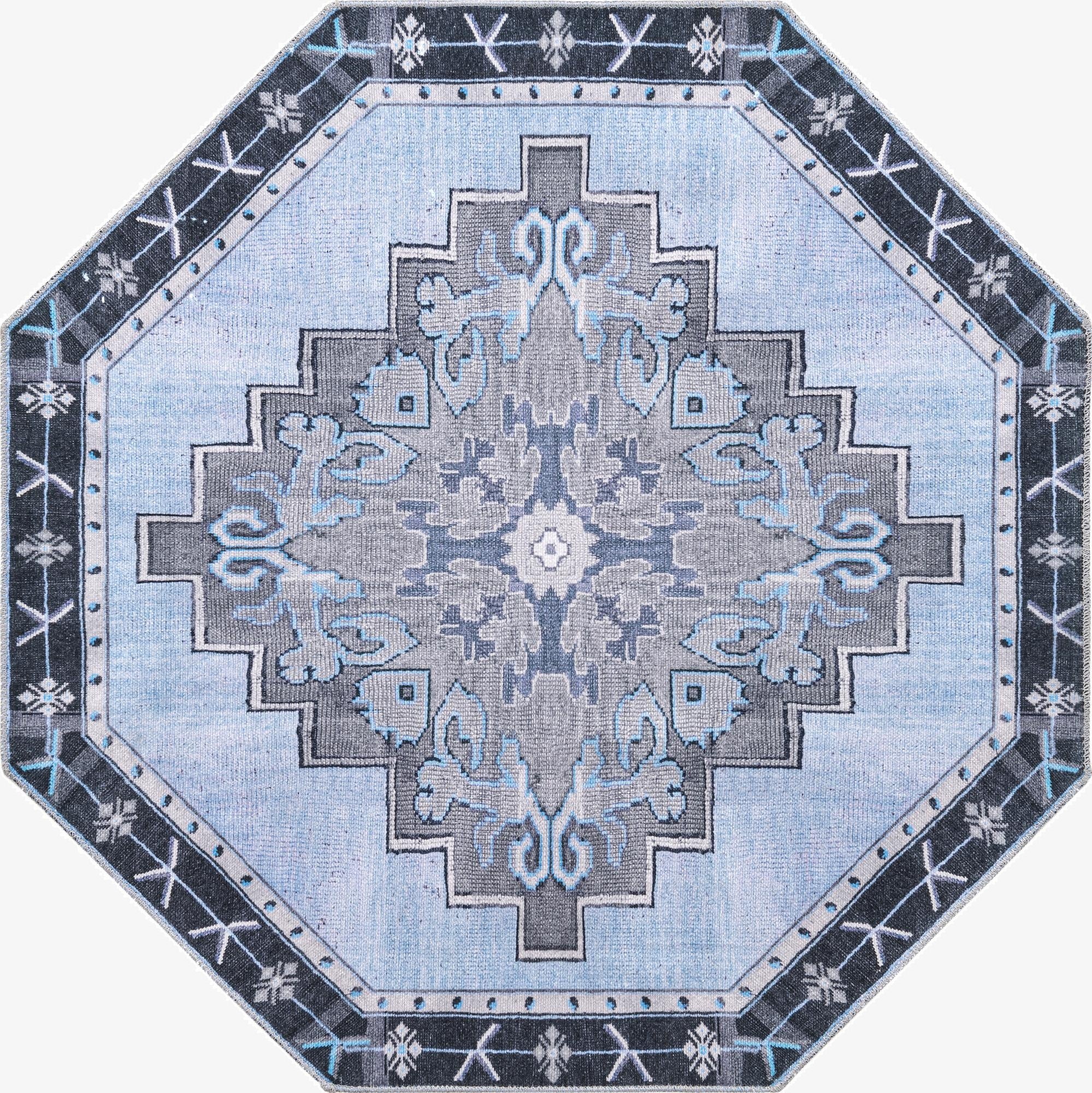  5' x 5' Timeless Octagon Rug