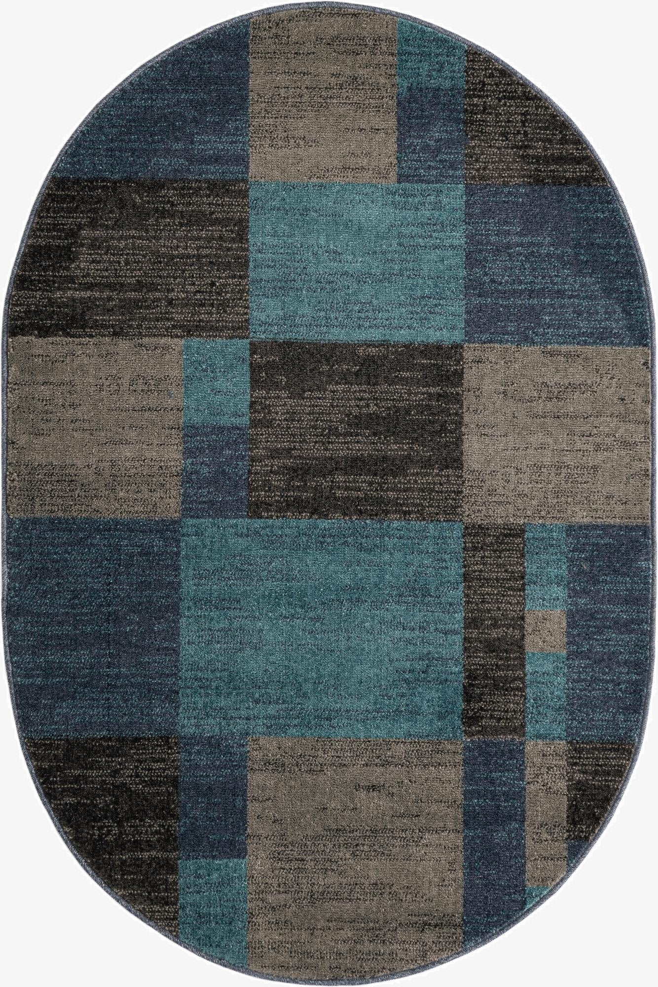 4' 1 x 6' 1 Equinox Oval Rug