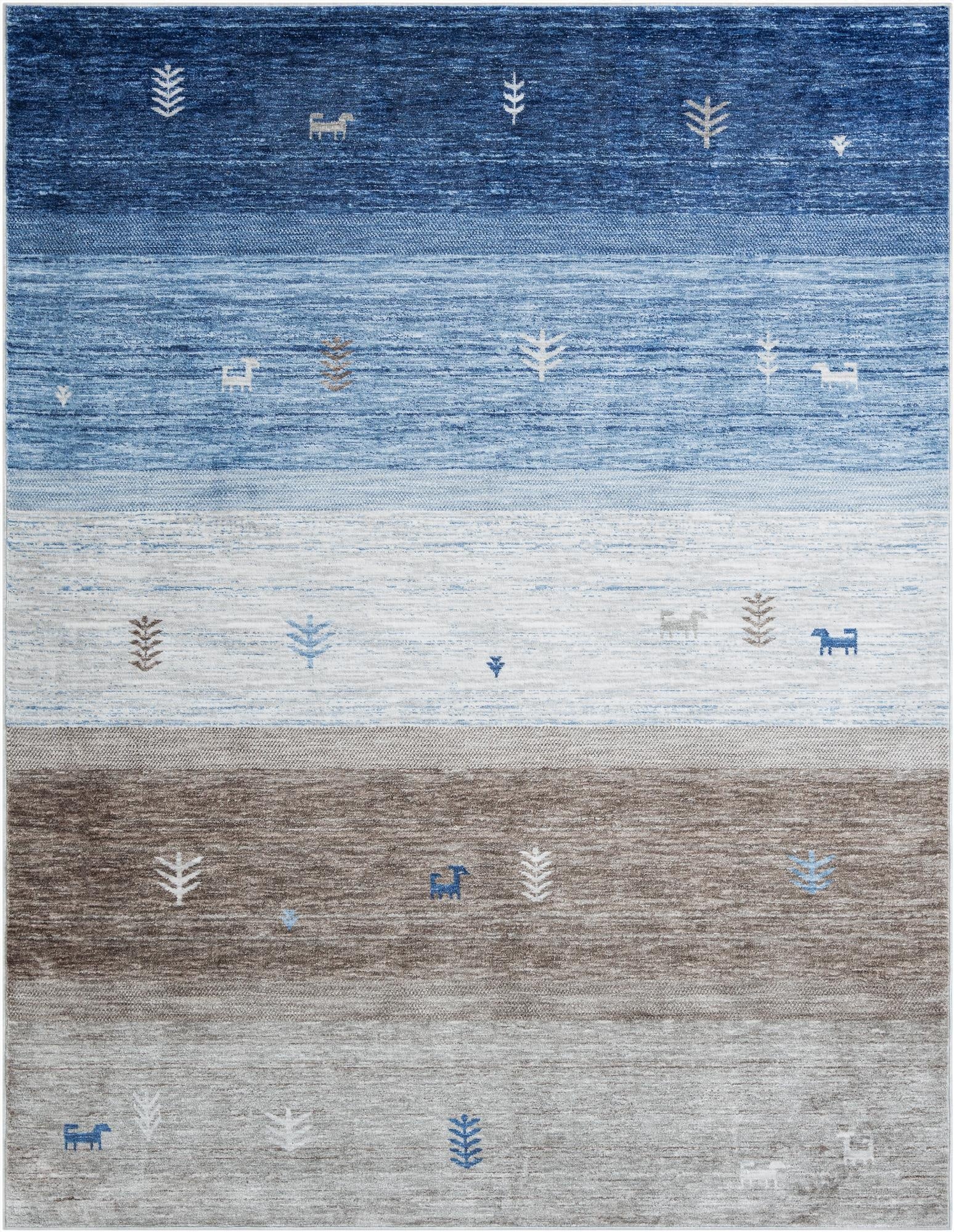  7' 10 x 10' Gabbeh Rug