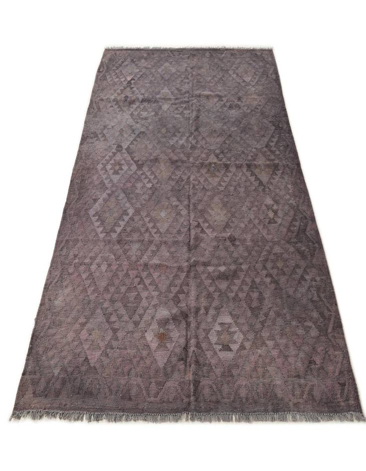 Detail image of  5' 8 x 8' 6  Hand Woven Kilim Fars Wool Rug