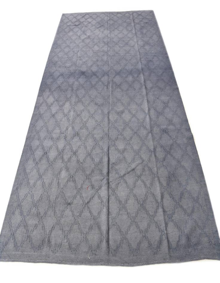 Detail image of  6' 9 x 9' 7  Hand Woven Kilim Modern Wool Rug