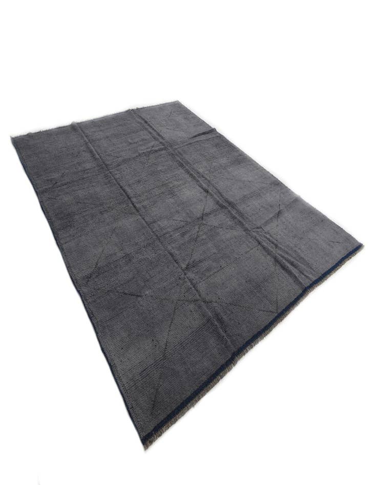 Detail image of  8' 3 x 10' 5  Hand Knotted Moroccan Wool Rug