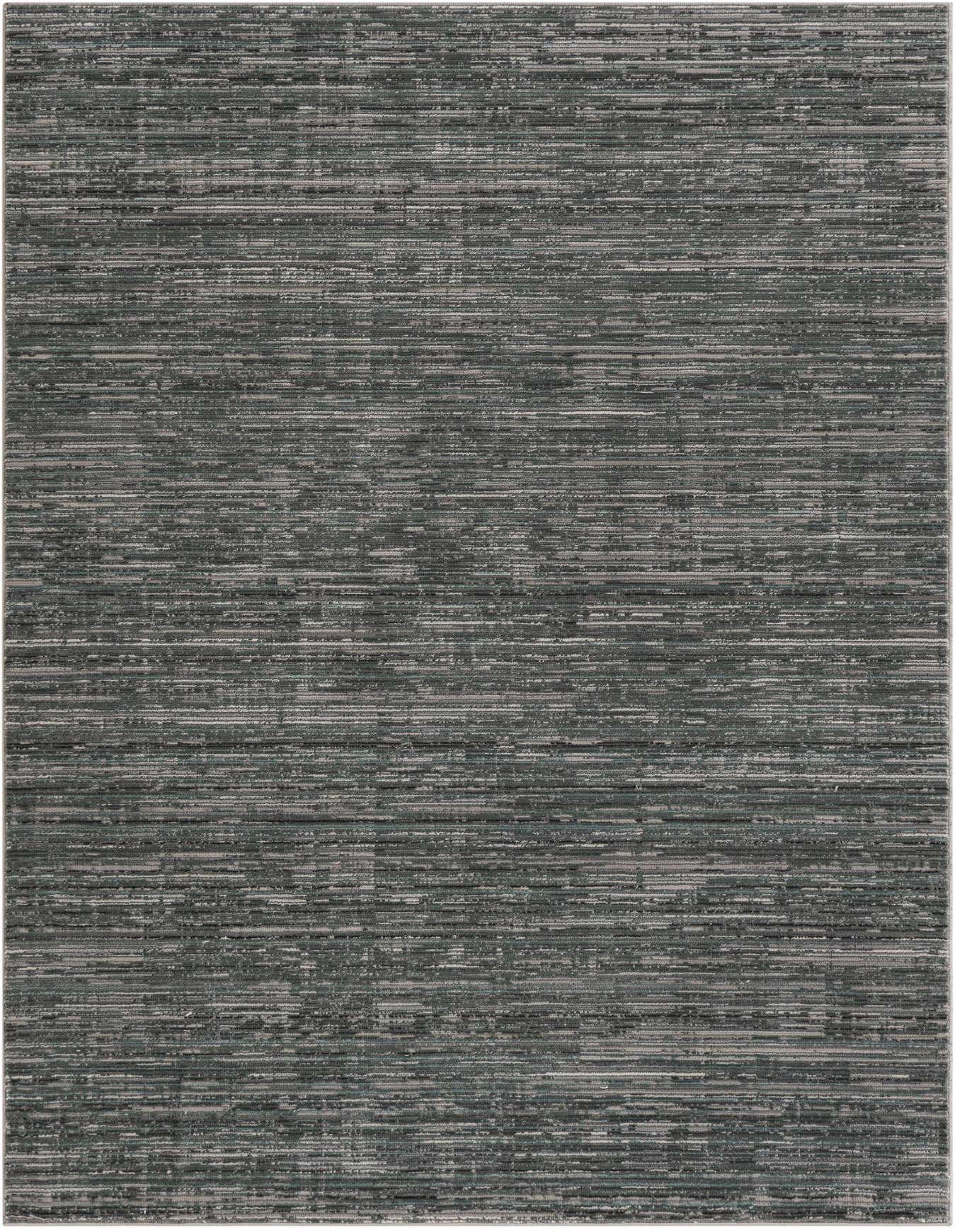 A 4x6 rectangular indoor rug featuring a textured, abstract pattern in varying shades of blue and gray.