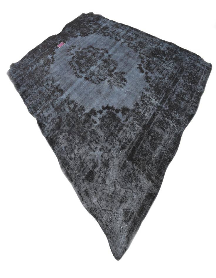 Detail image of  9' 5 x 13' 6  Hand Knotted Ultra Vintage Persian Wool Rug