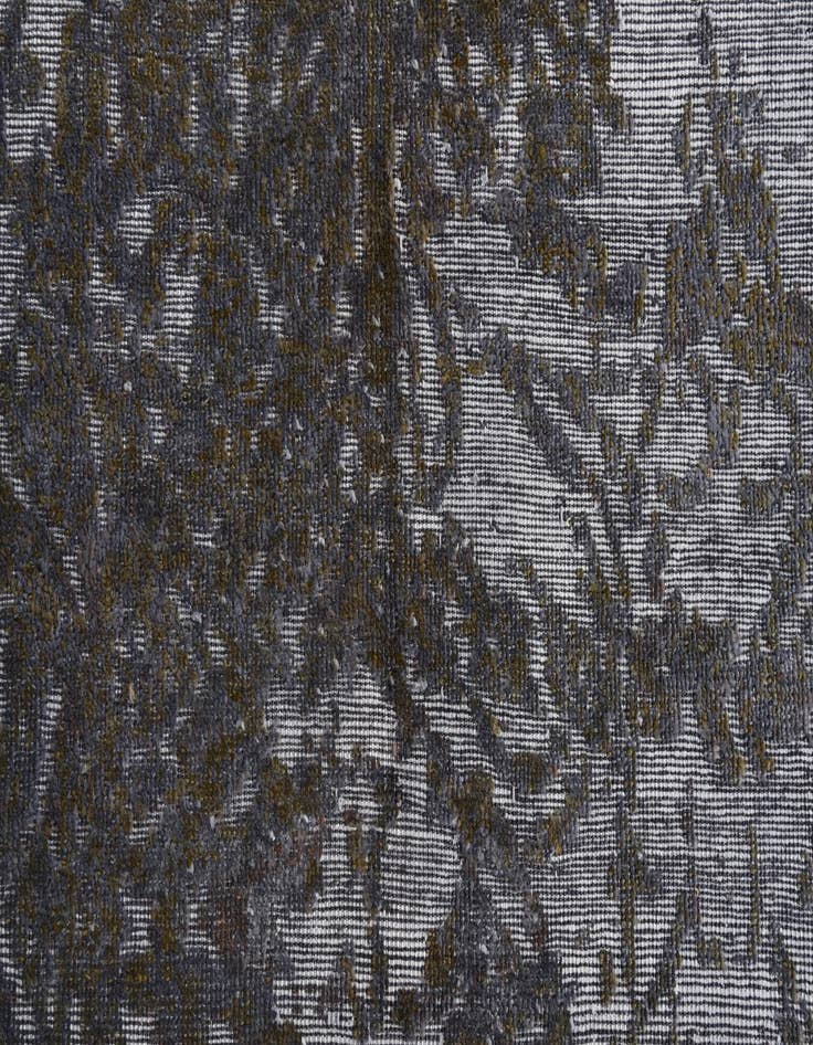 Detail image of  6' 4 x 9' 9  Hand Knotted Ultra Vintage Persian Wool Rug