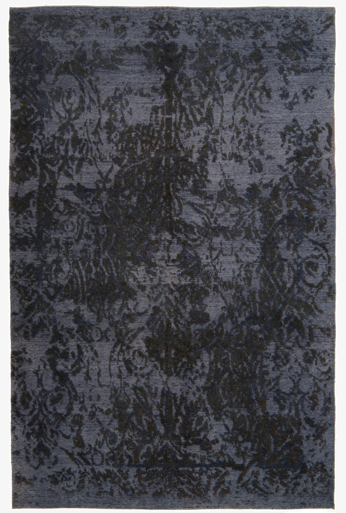  6' 4 x 9' 9  Hand Knotted Ultra Vintage Persian Wool Rug