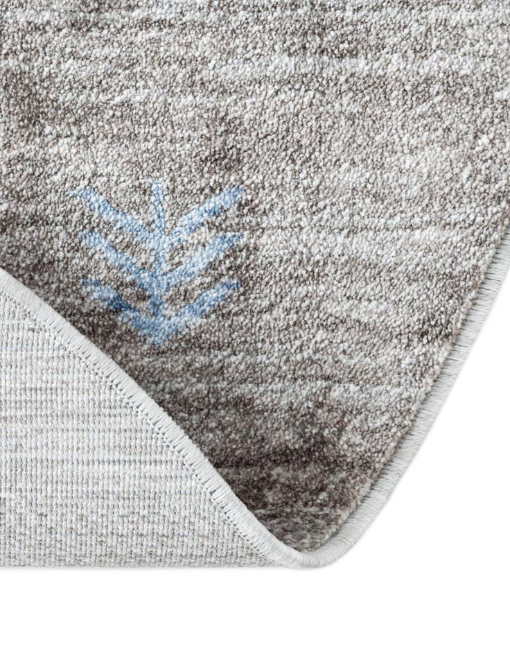 Detail image of  5' 3 x 5' 3 Gabbeh Round Rug