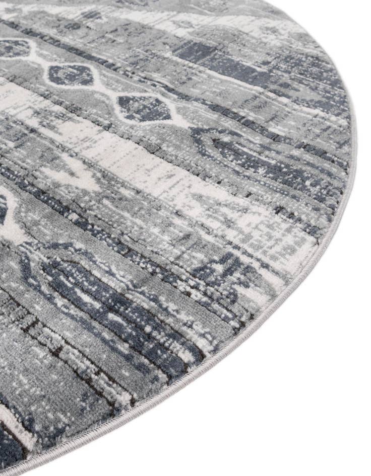 Detail image of  5' 3 x 5' 3 Oregon Round Rug