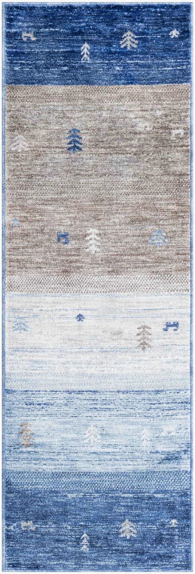  2' x 6' 1 Gabbeh Runner Rug