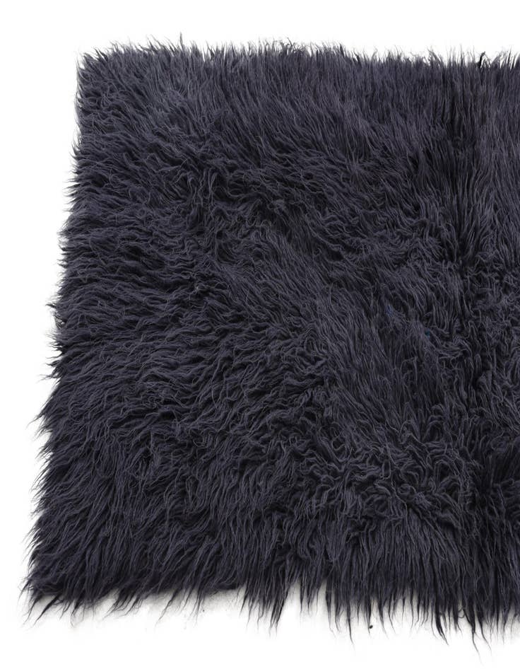 Detail image of  2' 1 x 4' 6  Hand Knotted Moroccan Wool Runner Rug