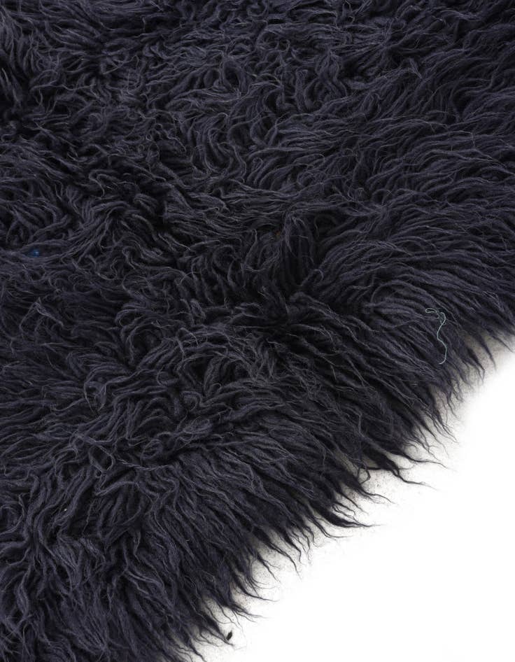 Detail image of  2' 1 x 4' 6  Hand Knotted Moroccan Wool Runner Rug