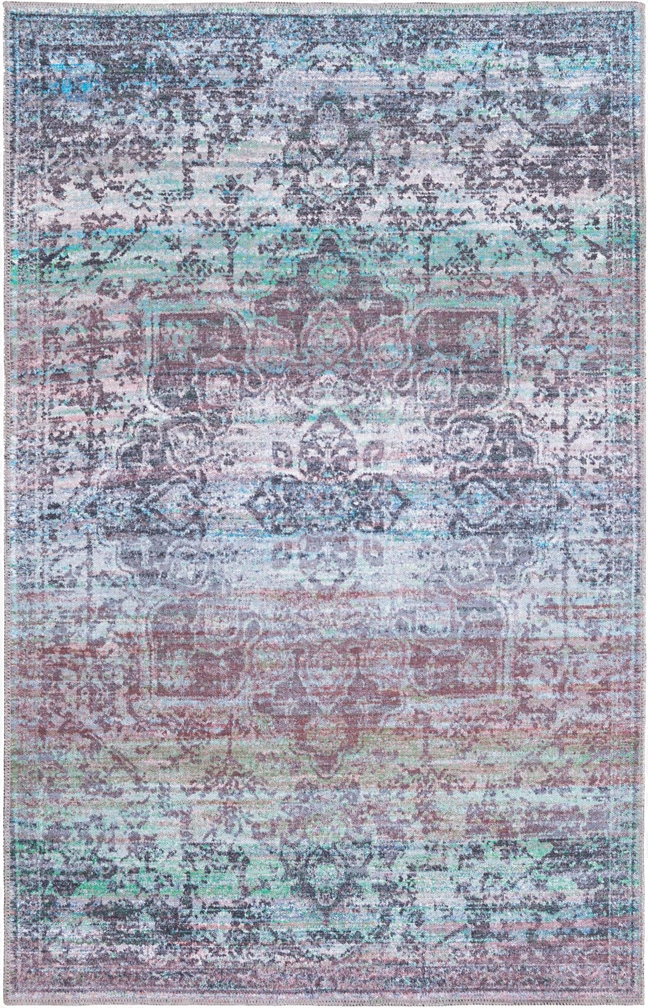  4' x 6'  Washable Francesca Rug