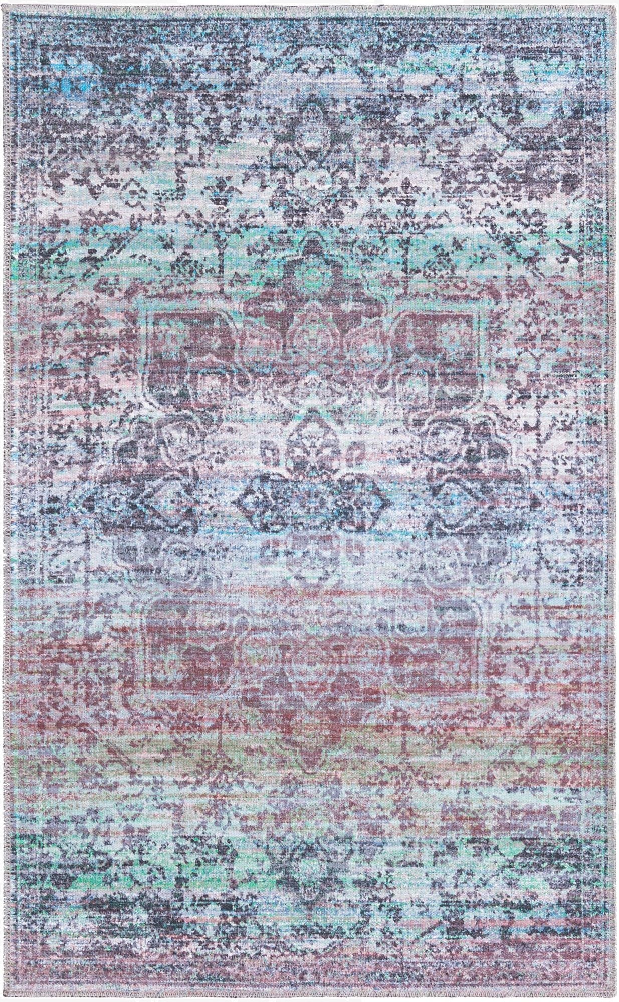  3' 3 x 5' 3  Washable Francesca Rug