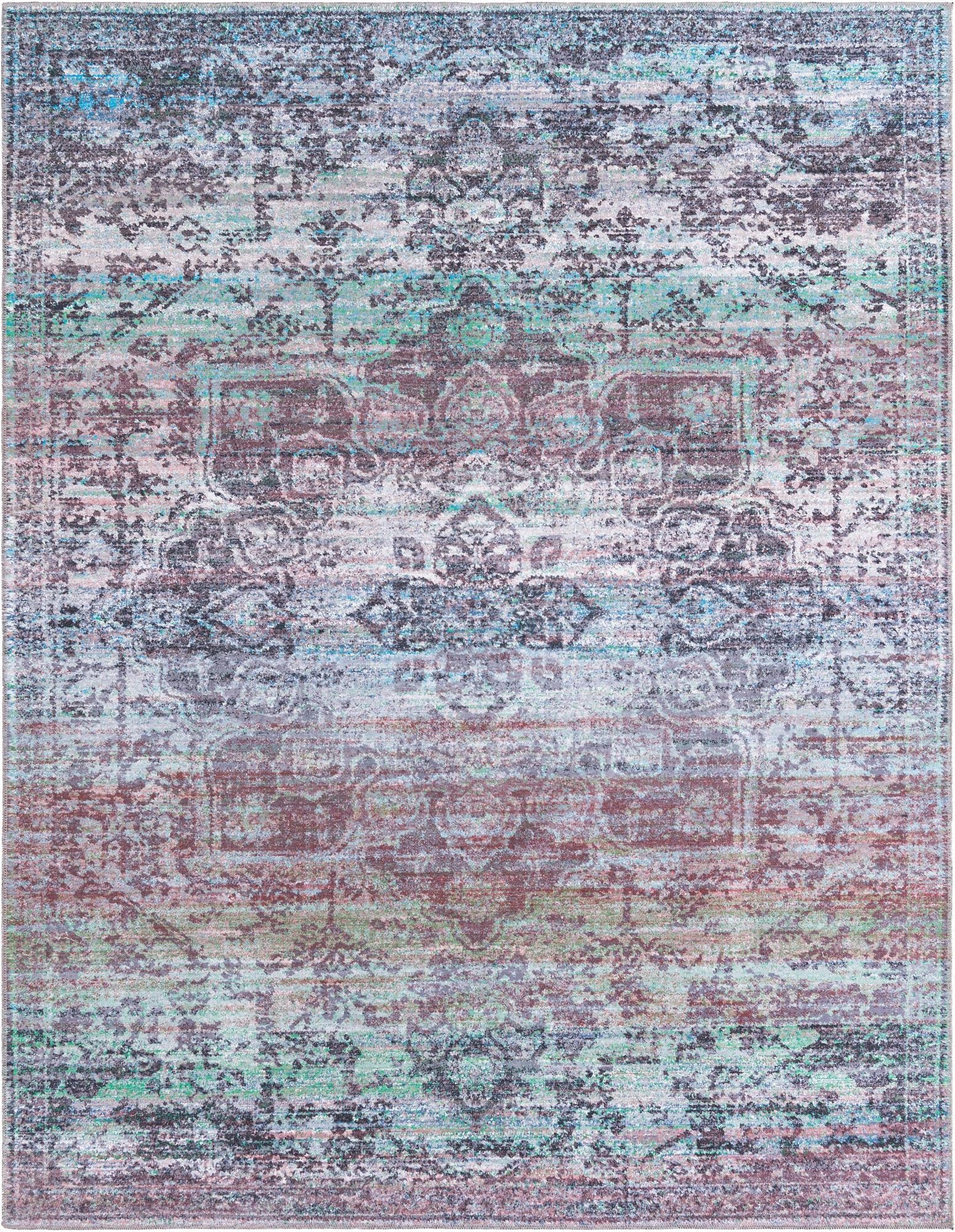 7' 10 x 10'  Washable Francesca Rug