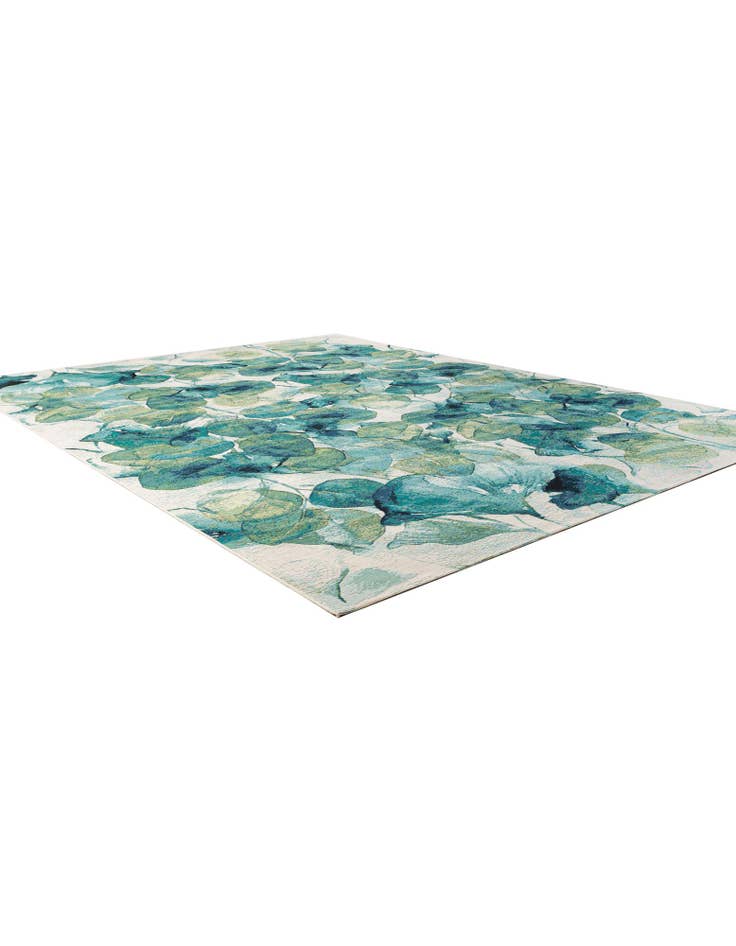 Detail image of  10' x 13'  Washable Botanical Indoor / Outdoor Rug