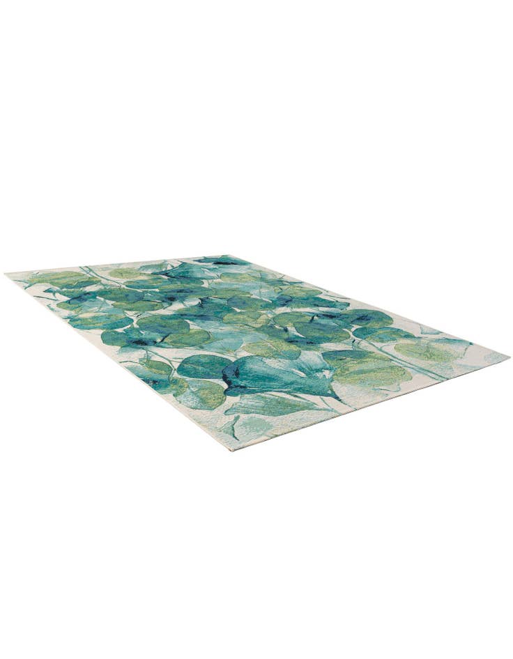 Detail image of  7' x 10'  Washable Botanical Indoor / Outdoor Rug