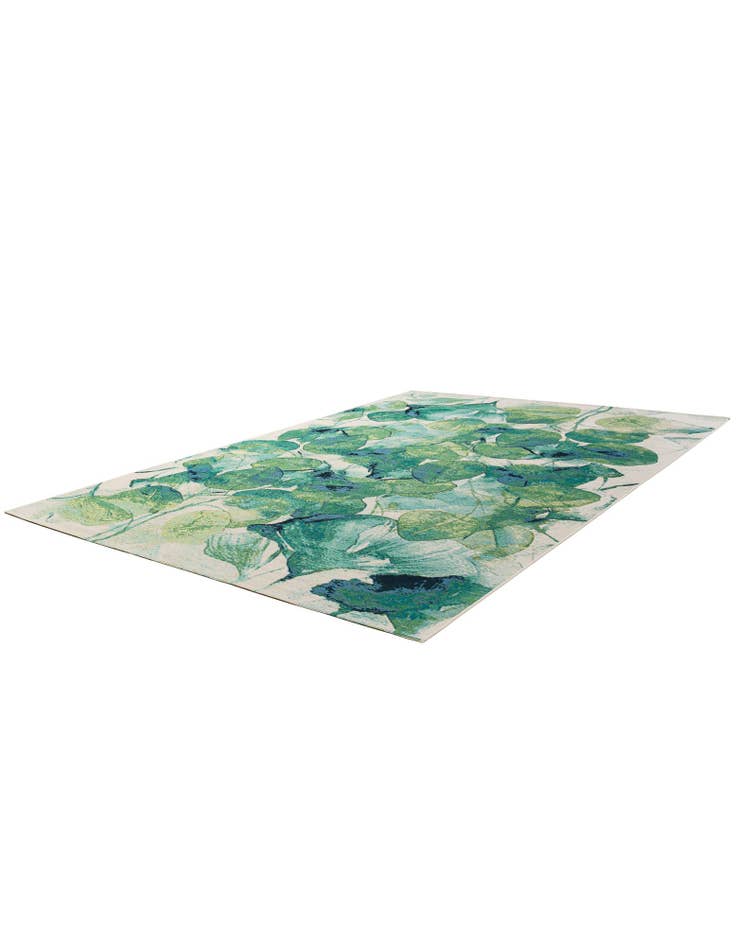 Detail image of  7' x 10'  Washable Botanical Indoor / Outdoor Rug