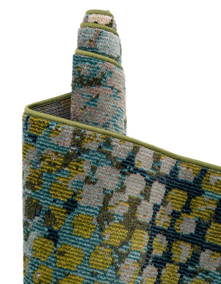 Detail image of  6' x 6'  Washable Theia Round Rug