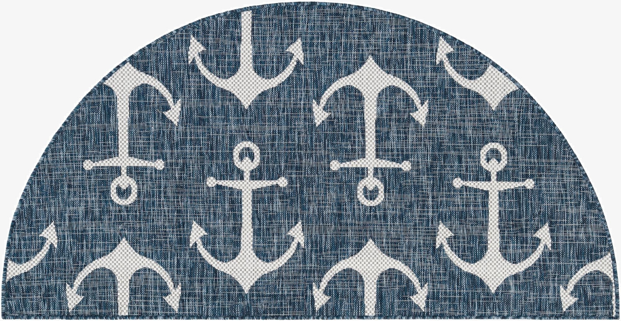  3' x 6'  Washable Coastal Indoor / Outdoor Hearth Rug