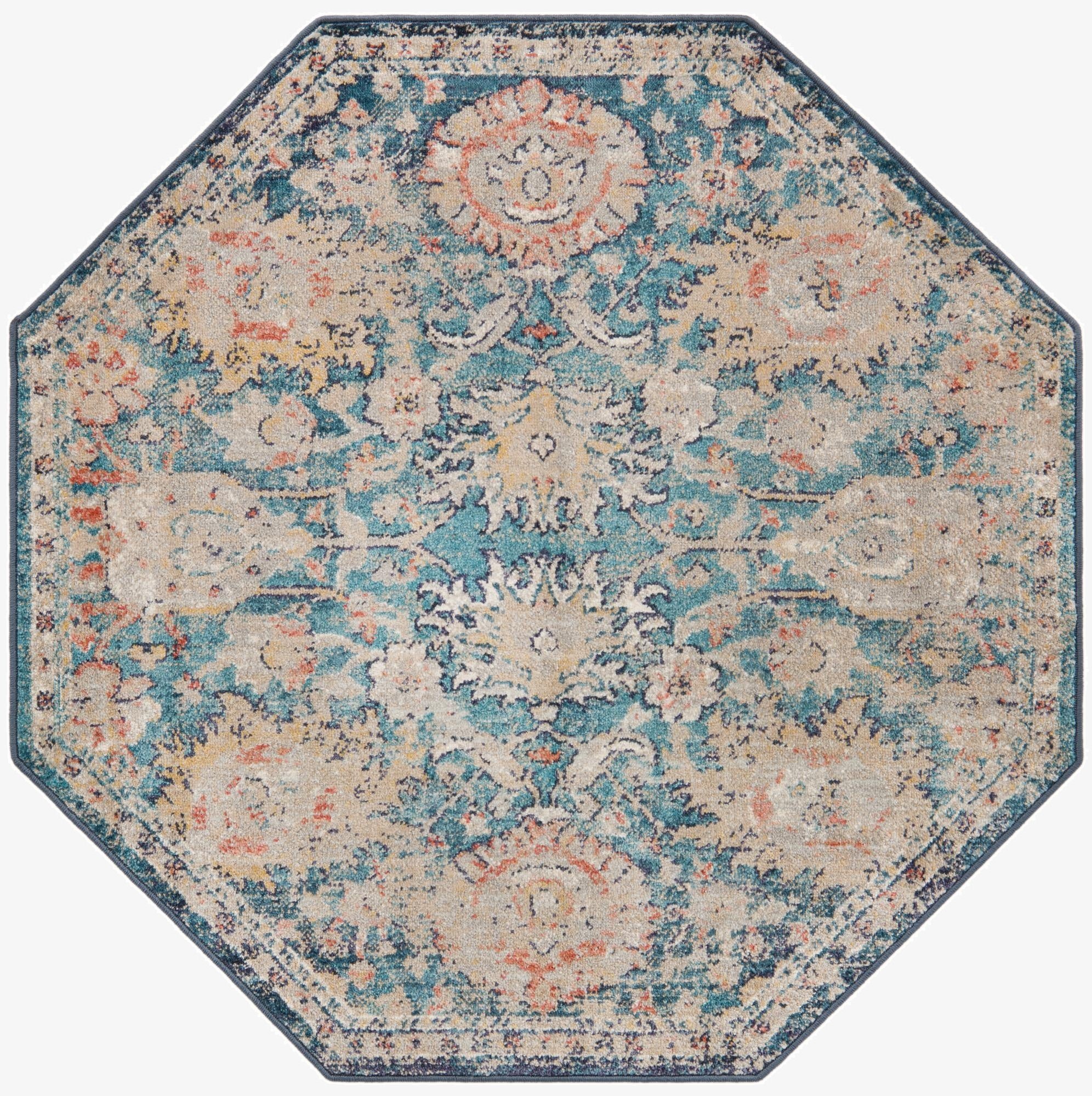  4' x 4' Lola Octagon Rug