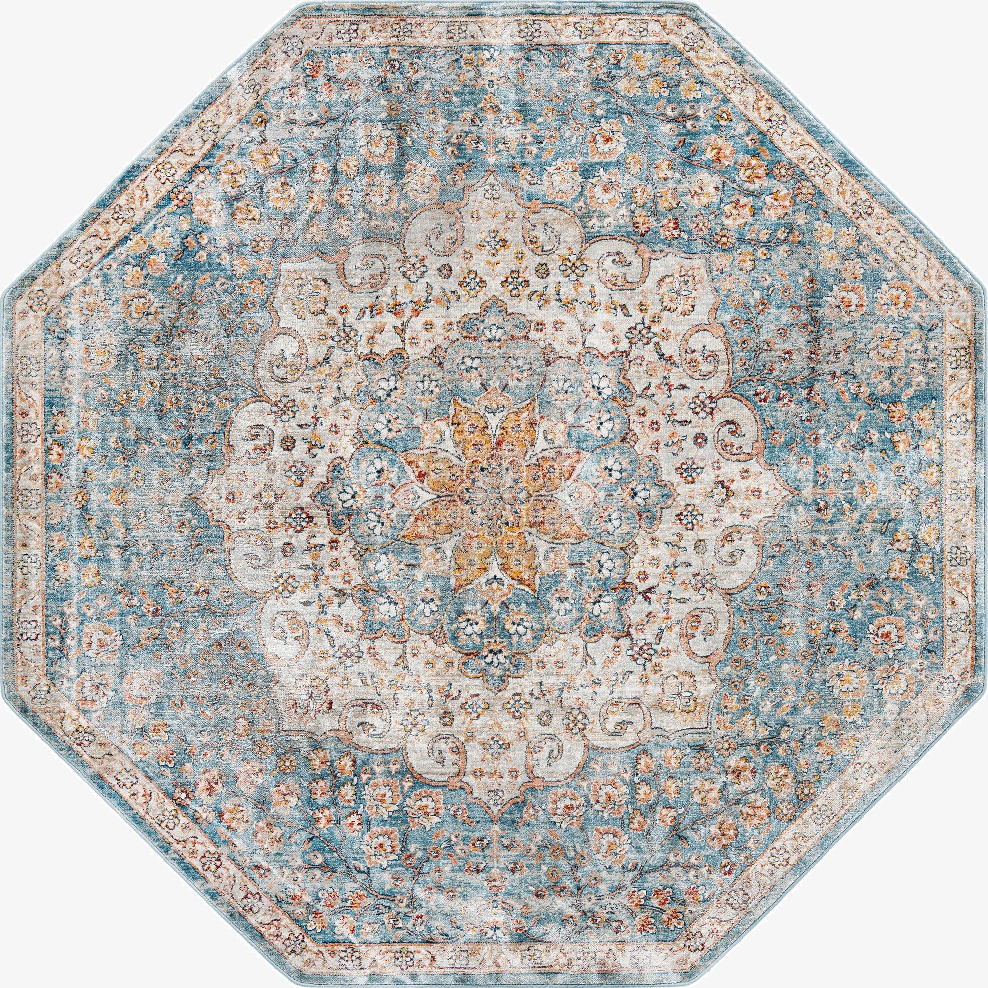  7' x 7' Newport Octagon Rug
