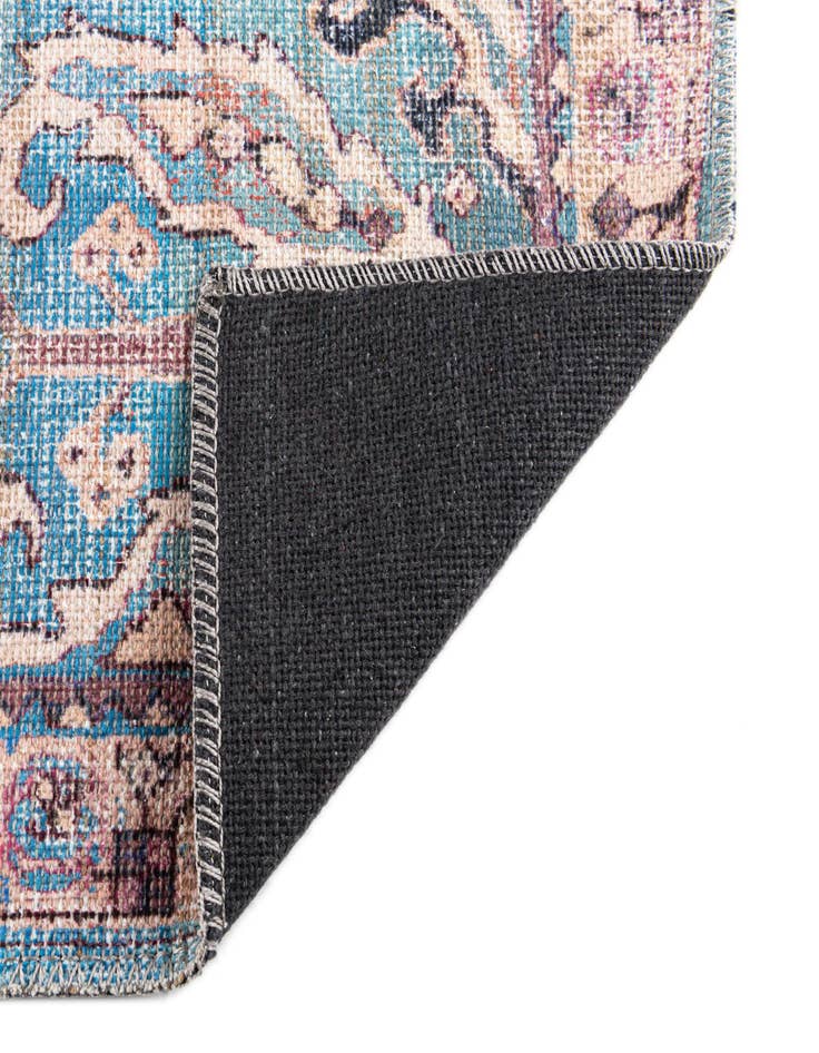 Detail image of  5' 3 x 5' 3  Washable Nostalgia Octagon Rug