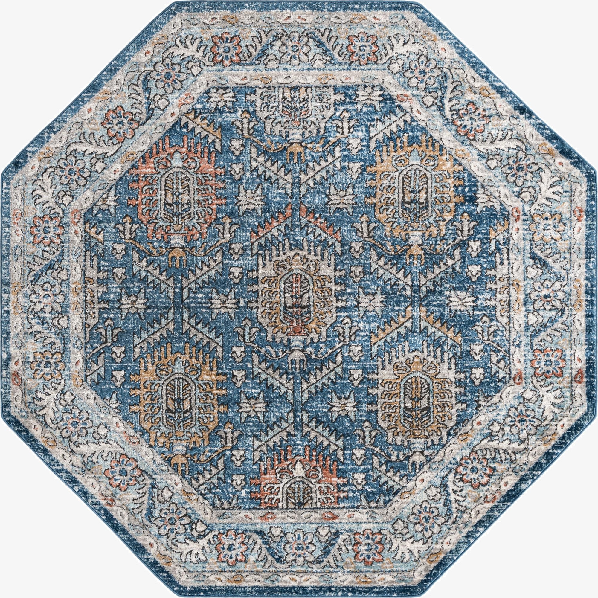  7' x 7' Nyla Octagon Rug