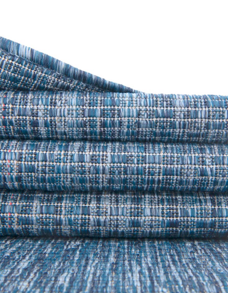 Detail image of  5' 3 x 5' 3  Washable Solid Indoor / Outdoor Octagon Rug