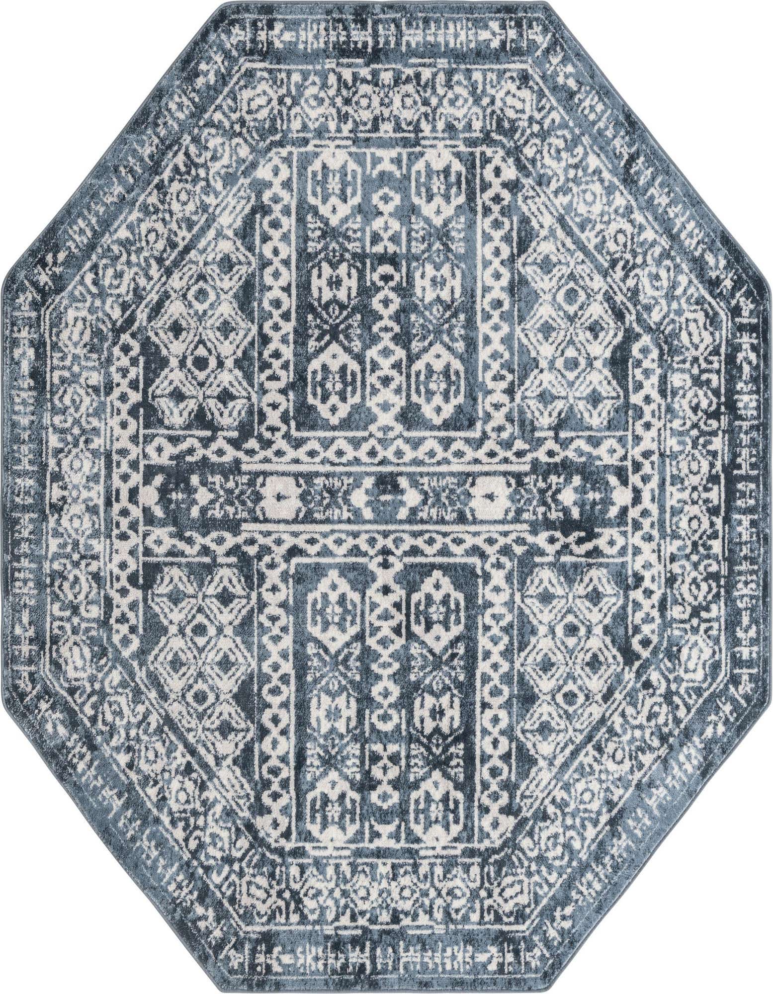 Primary image  7' x 7' Oxford Octagon Rug