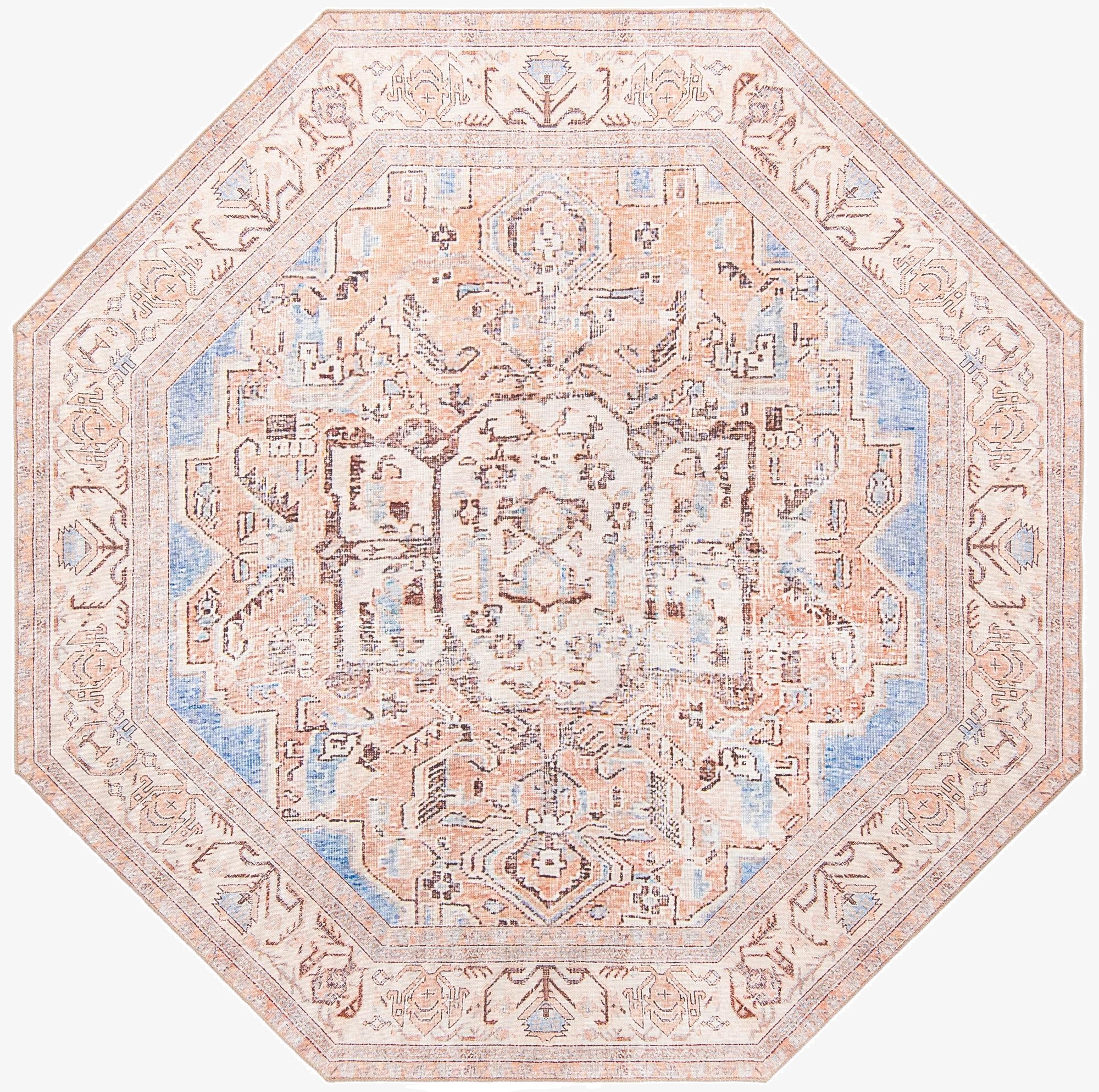 7' 6 x 7' 6 Timeless Octagon Rug