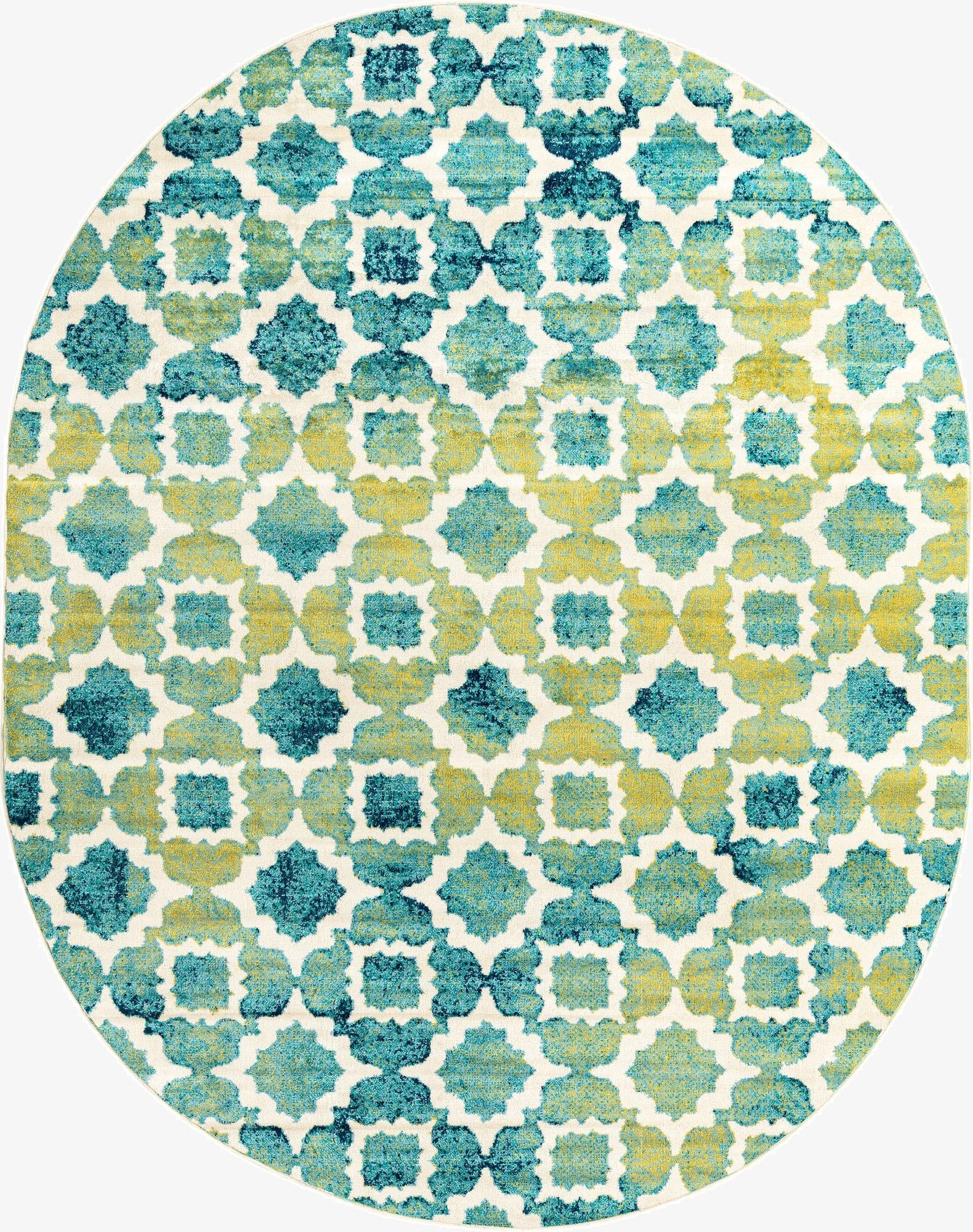  7' 10 x 10' Azalea Oval Rug