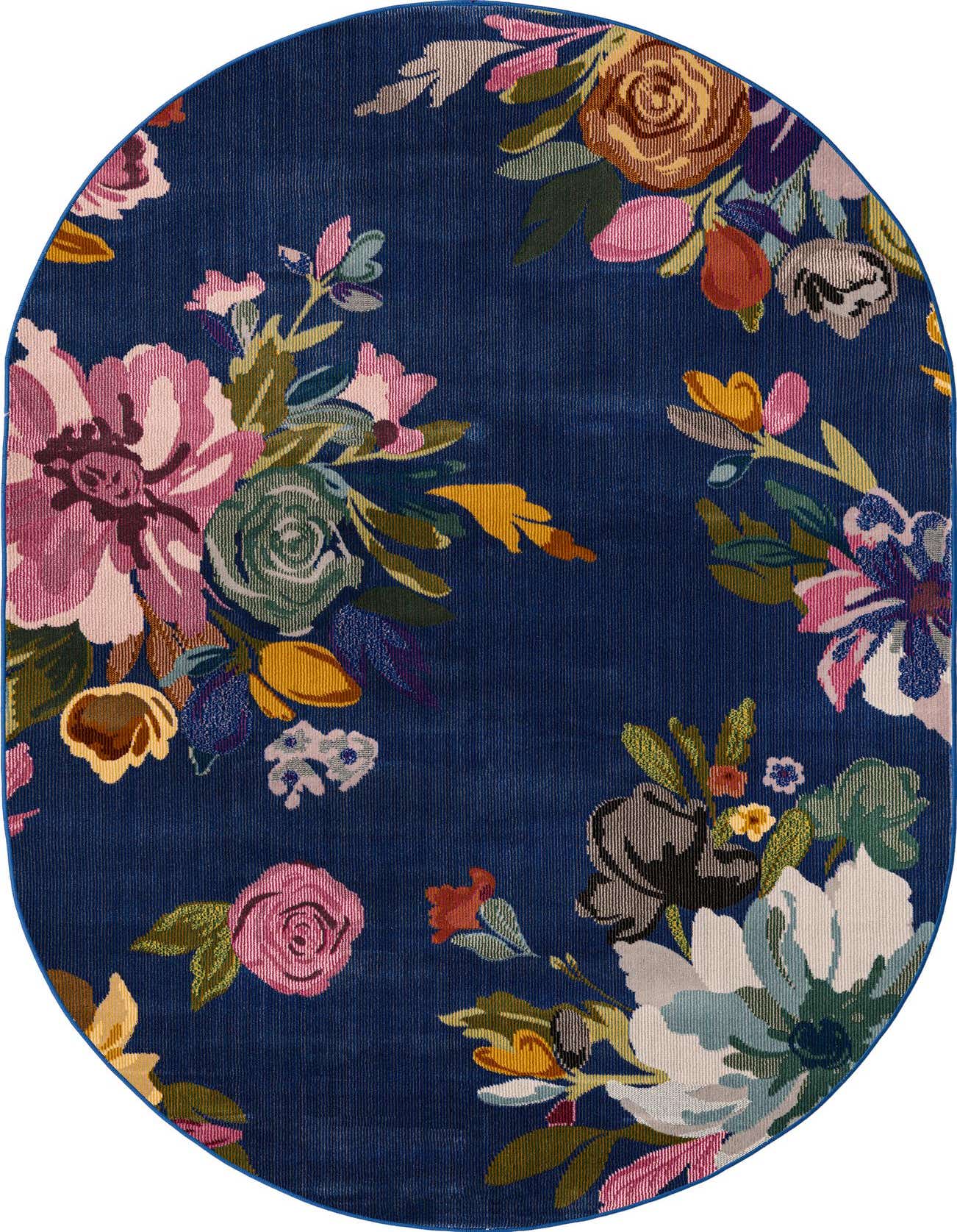 Primary image  4' x 6' Blossom Oval Rug