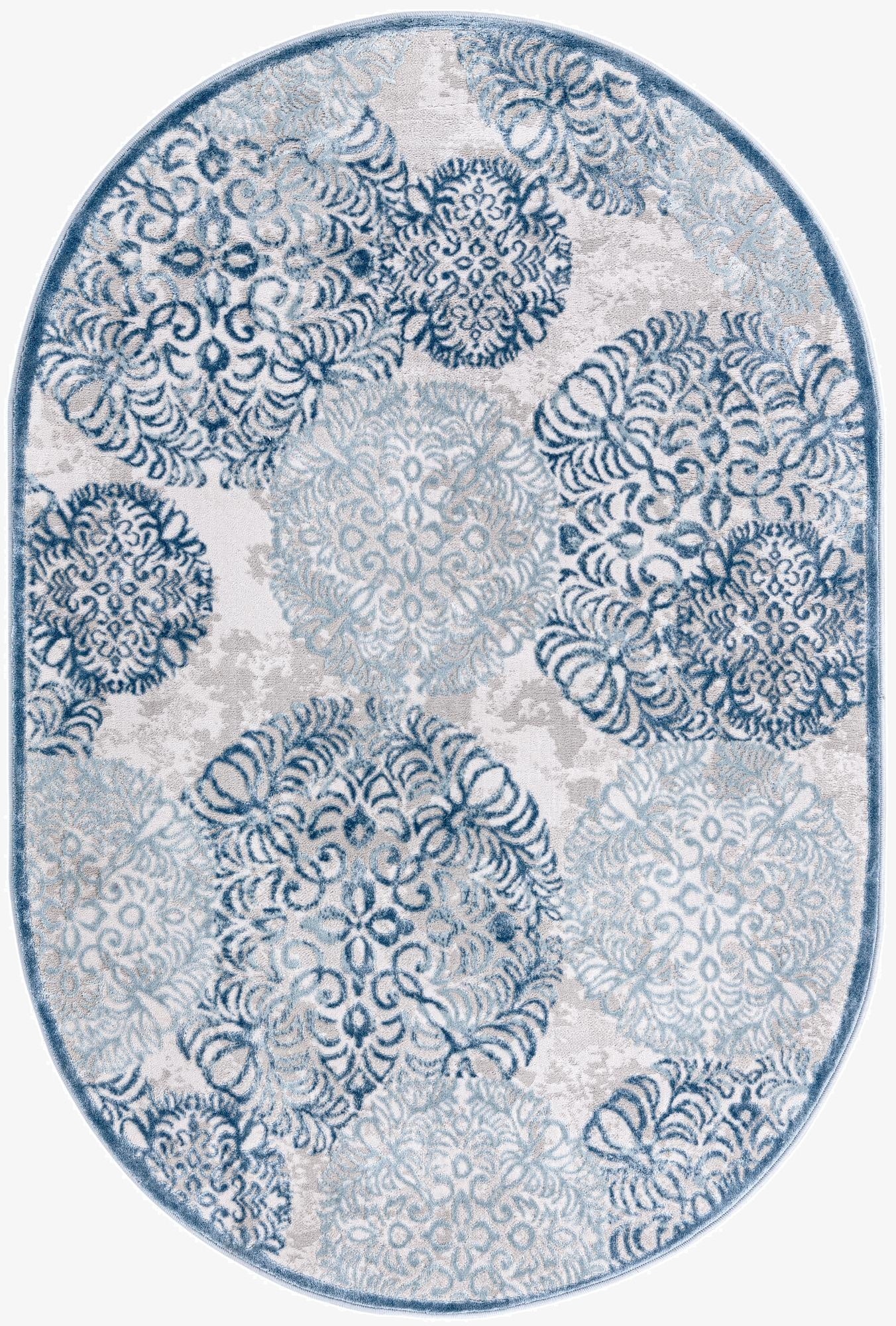  4' x 6' Derbyshire Oval Rug