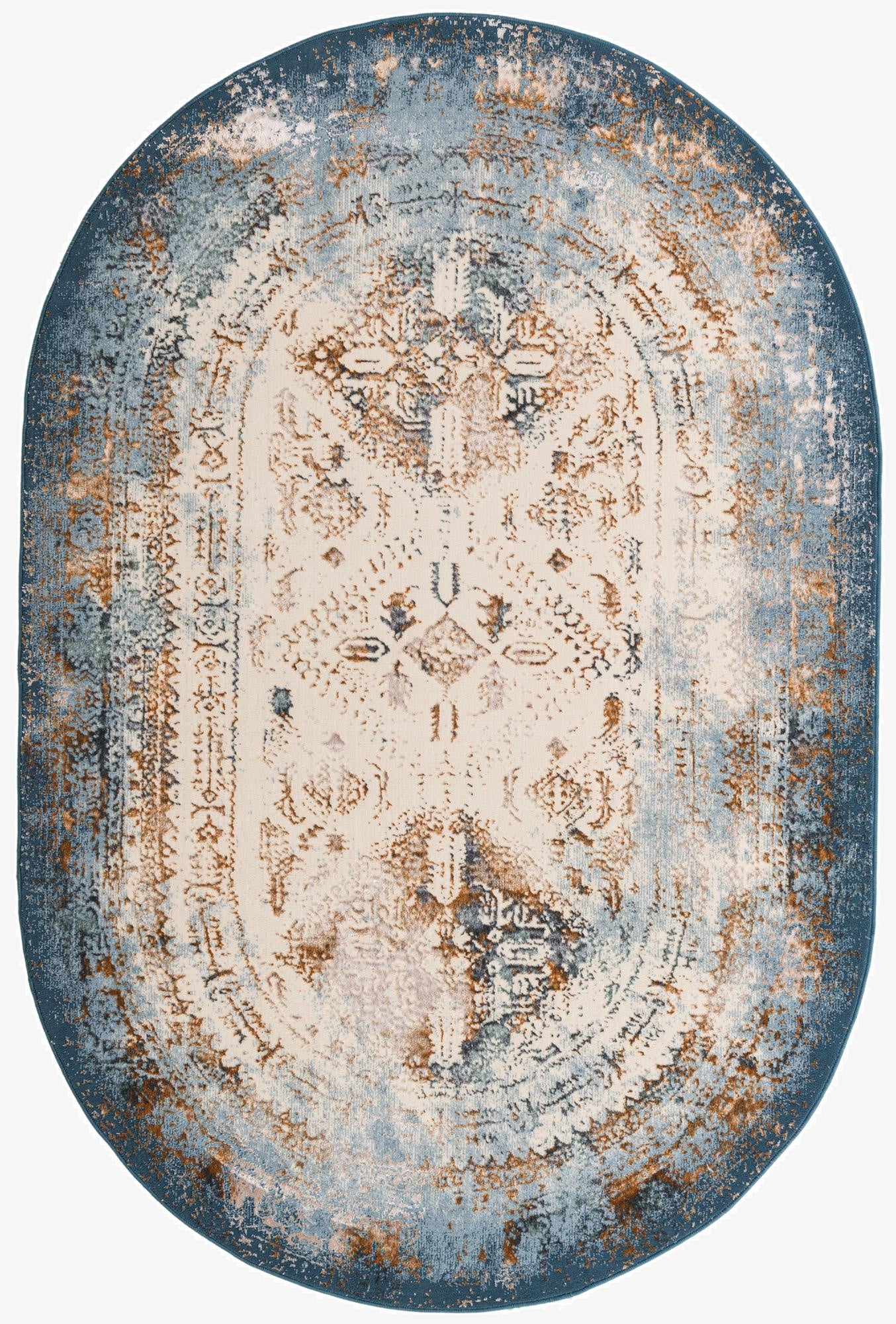  5' 3 x 8' Highbury Oval Rug