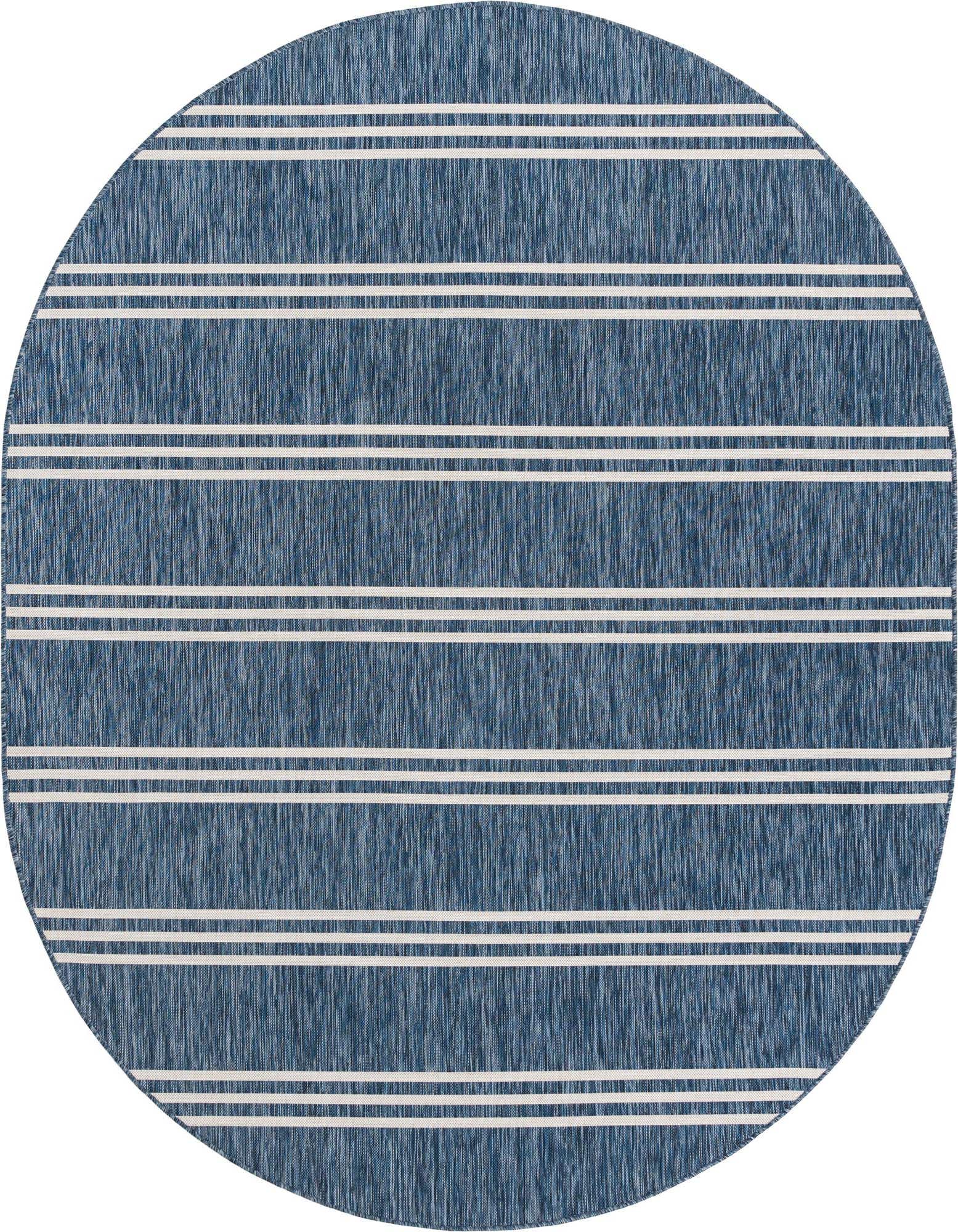 Primary image  7' 10 x 10'  Washable Jill Zarin Anguilla Indoor / Outdoor Oval Rug