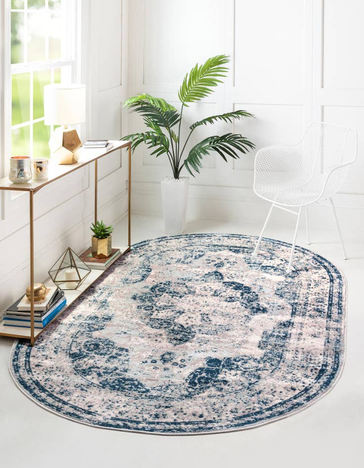 Detail image of  5' 3 x 8' Monte Carlo Oval Rug