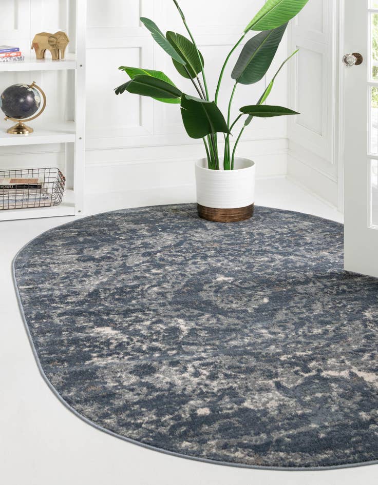 Detail image of  5' 3 x 8' Oregon Oval Rug