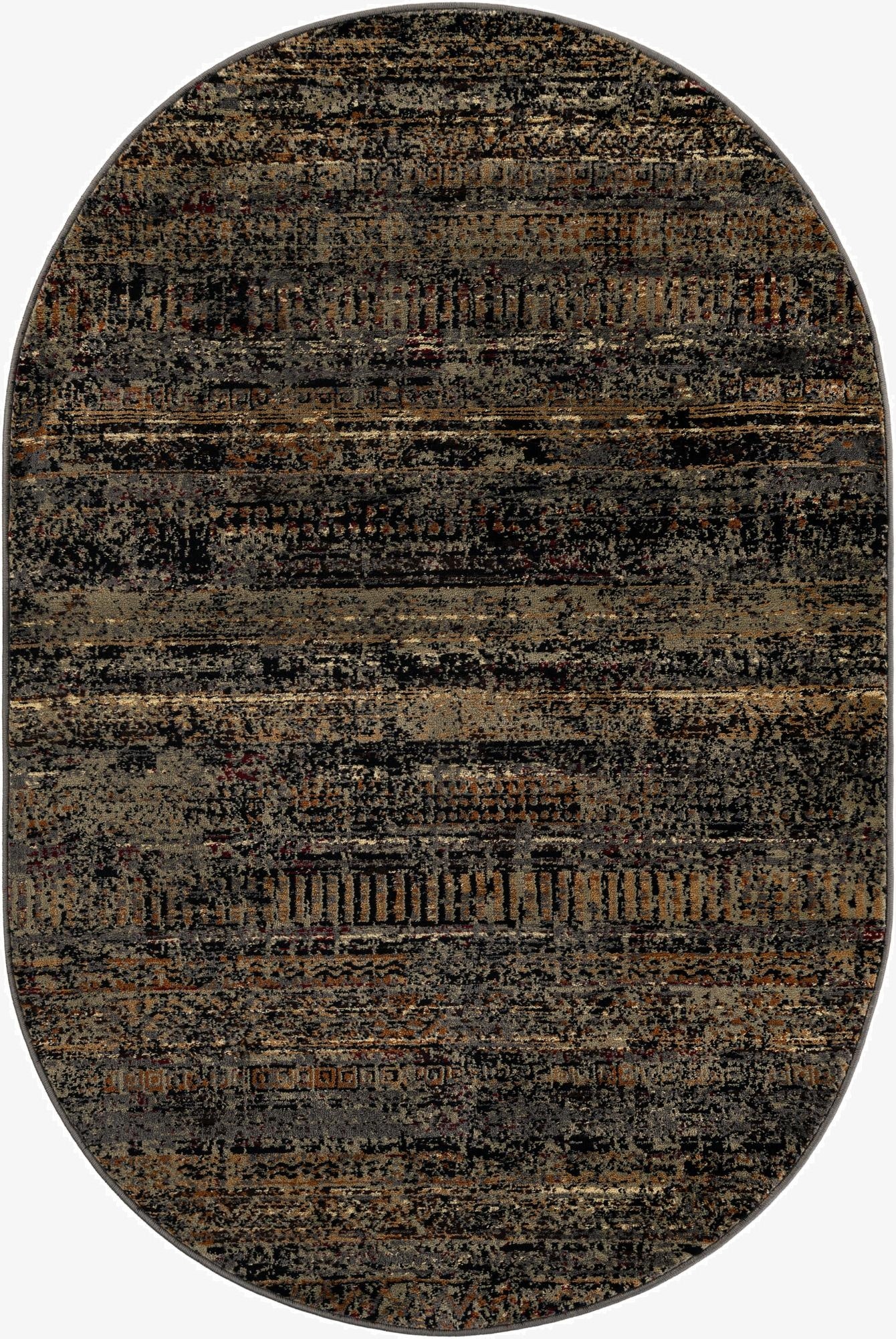  4' 1 x 6' 1 Saturn Oval Rug