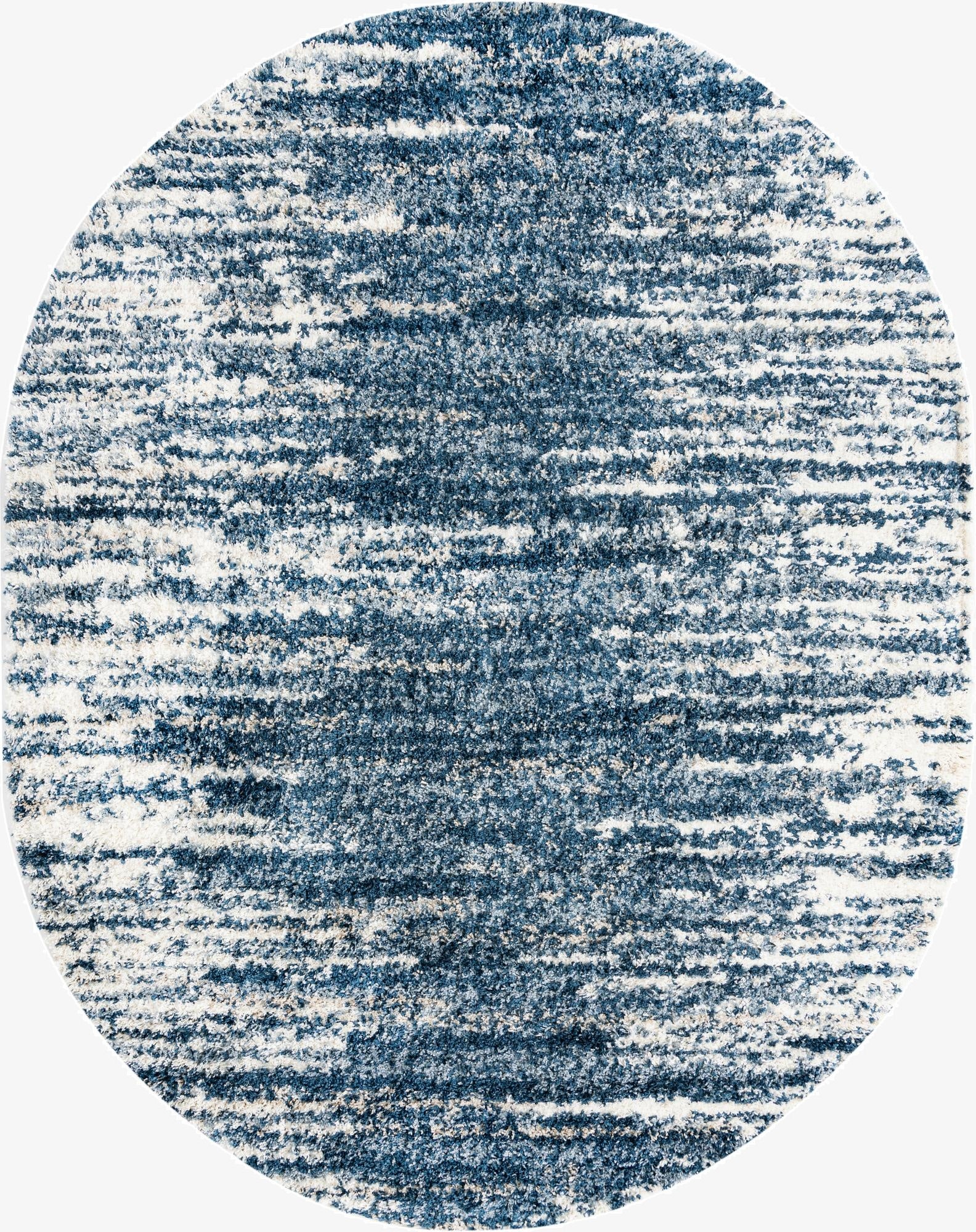  7' 10 x 10' Serenity Shag Oval Rug