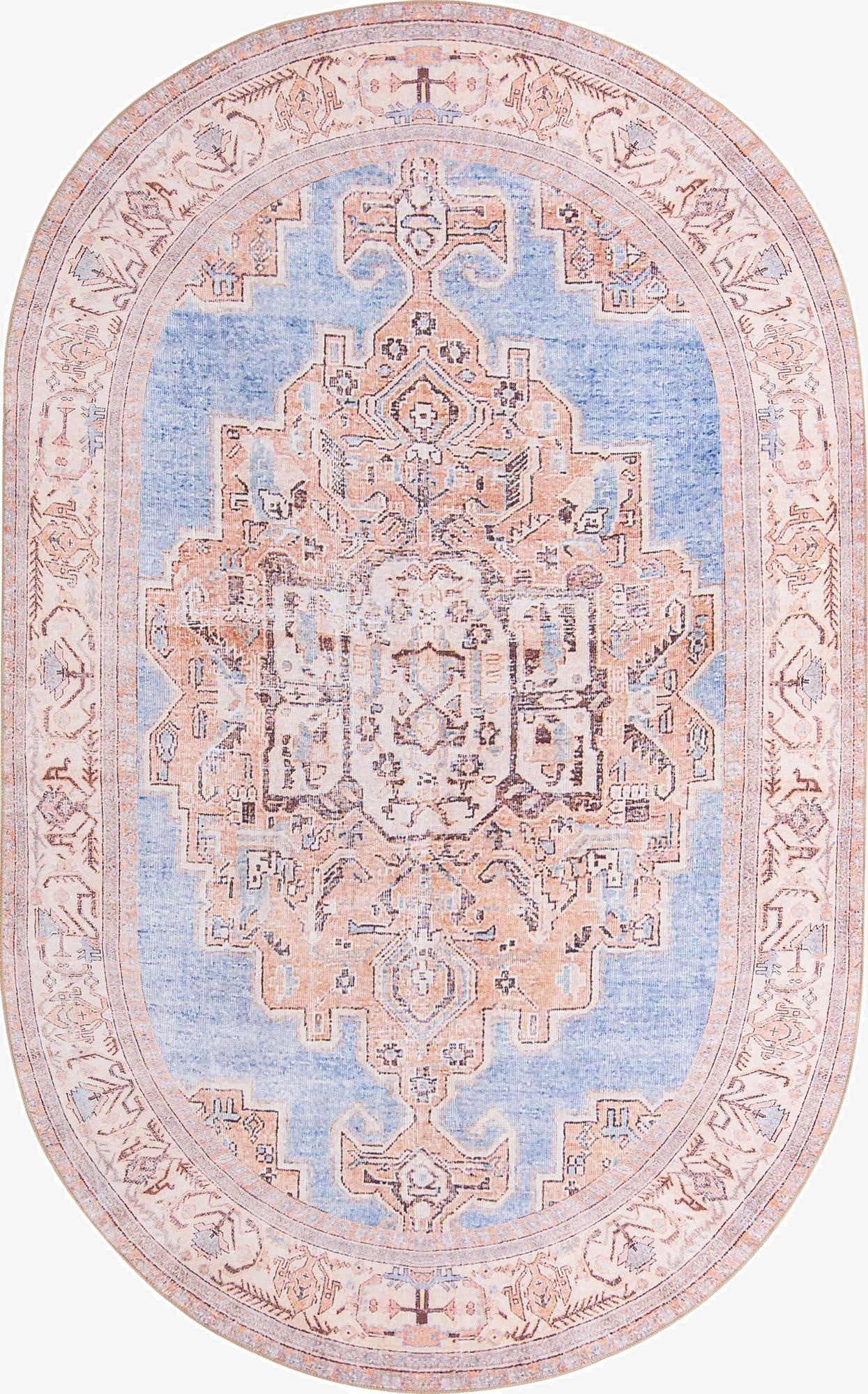  5' x 8' Timeless Oval Rug