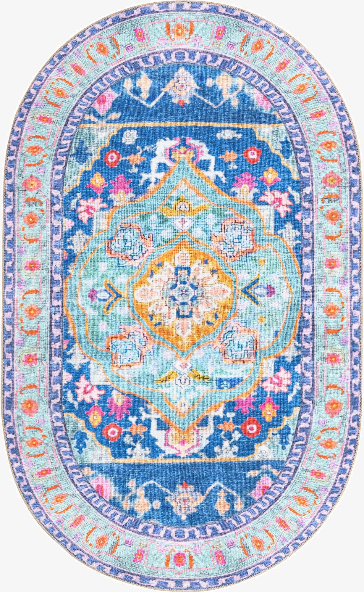  5' x 8' Timeless Oval Rug