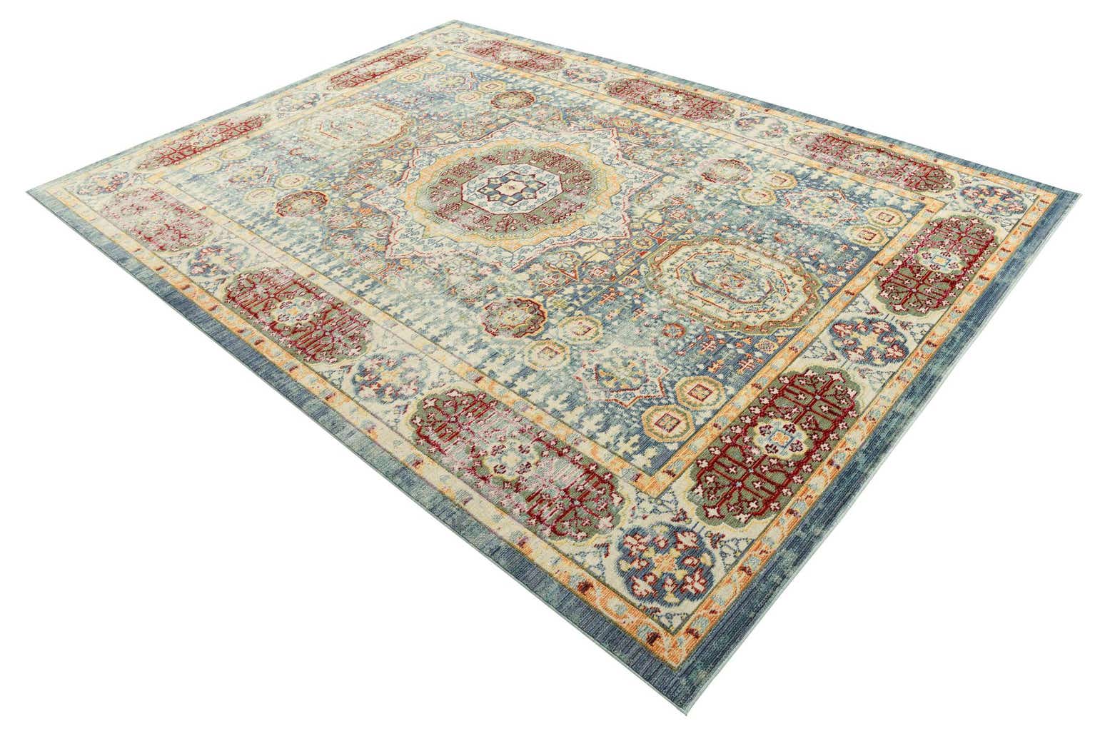 Blue 7' x 10' Alexis Rug | Rugs.com