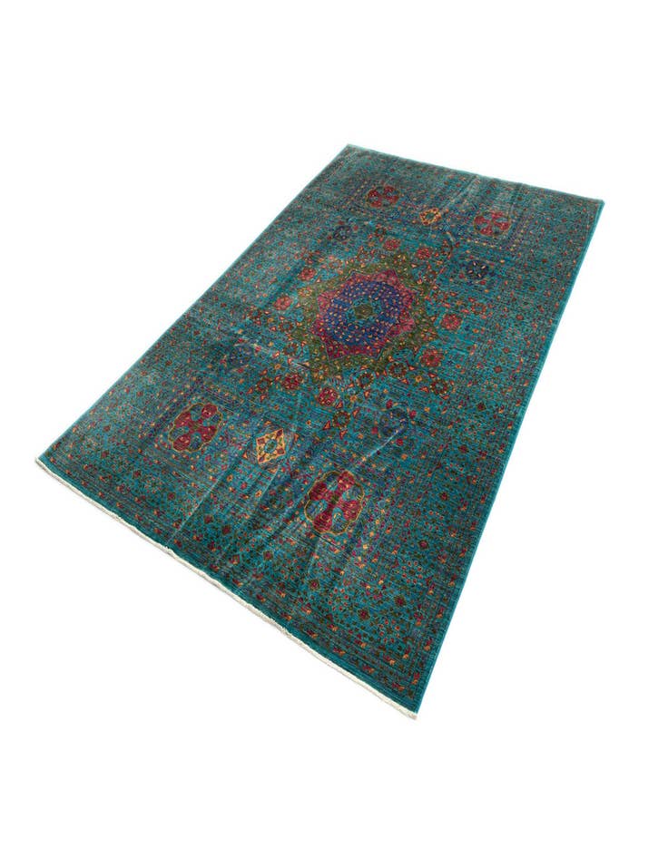 Detail image of  6' 10 x 10' Amina Wool Rug