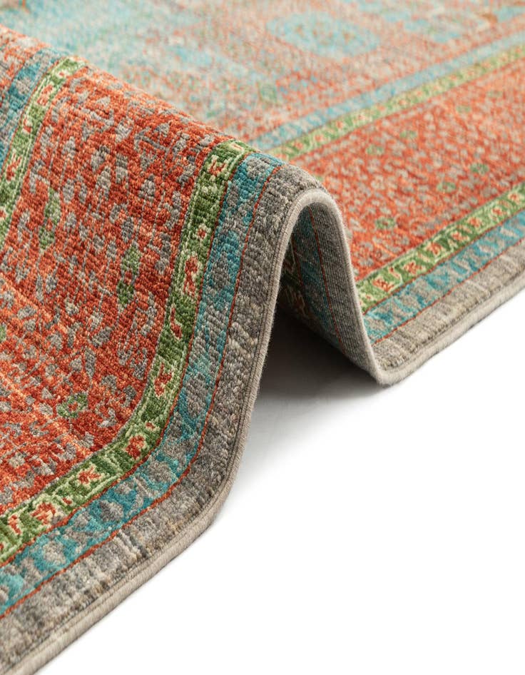 Detail image of  5' 10 x 7' 10  Hand Knotted Amina Rug